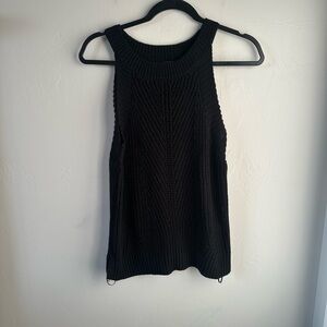 Nine West Black Knit Tank Top